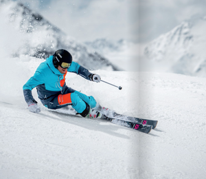 Alpinski-Set, Kauf Damen, Verkauf Ski-Set für die Piste, Freeride